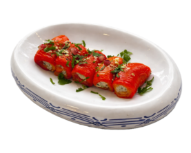 Рулетики з перця