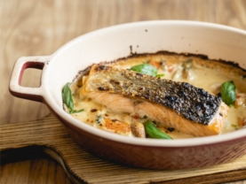 Лосось у віденському соусі