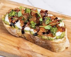 Брускета з томатами