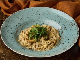 Ризото трюфельне з грибами