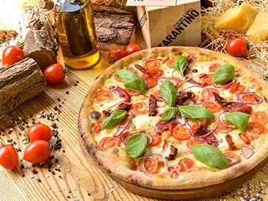Итальянский дуэт: -50% на вторую пиццу в Tarantino Italian & Grill