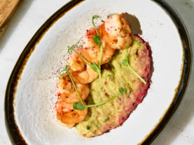 Гуакамоле з креветкою