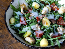 Салат з білими грибами