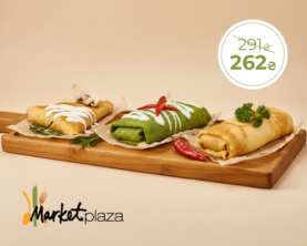 Комбо солоних млинців