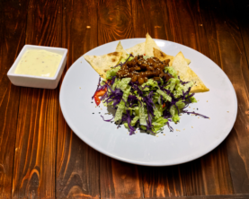 Салат з куркою теріяки