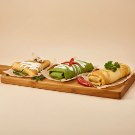 Комбо солоних млинців