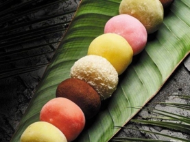 Моті банан з шоколадом