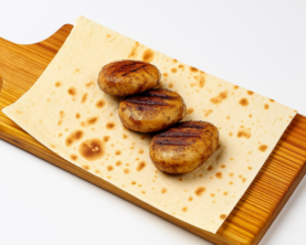 Печериці на мангалі