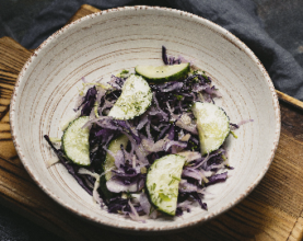 Салат Капустяний мікс з огірком