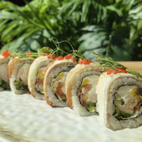 Рол з креветкою