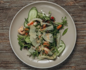 Салат із морепродуктами